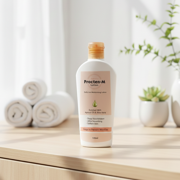 Procten M Lotion Gentle Formula Smooth Application Nourishes Skin Provides Comfort Hydrates Effectively And Supports Daily Skincare Needs - 100ml